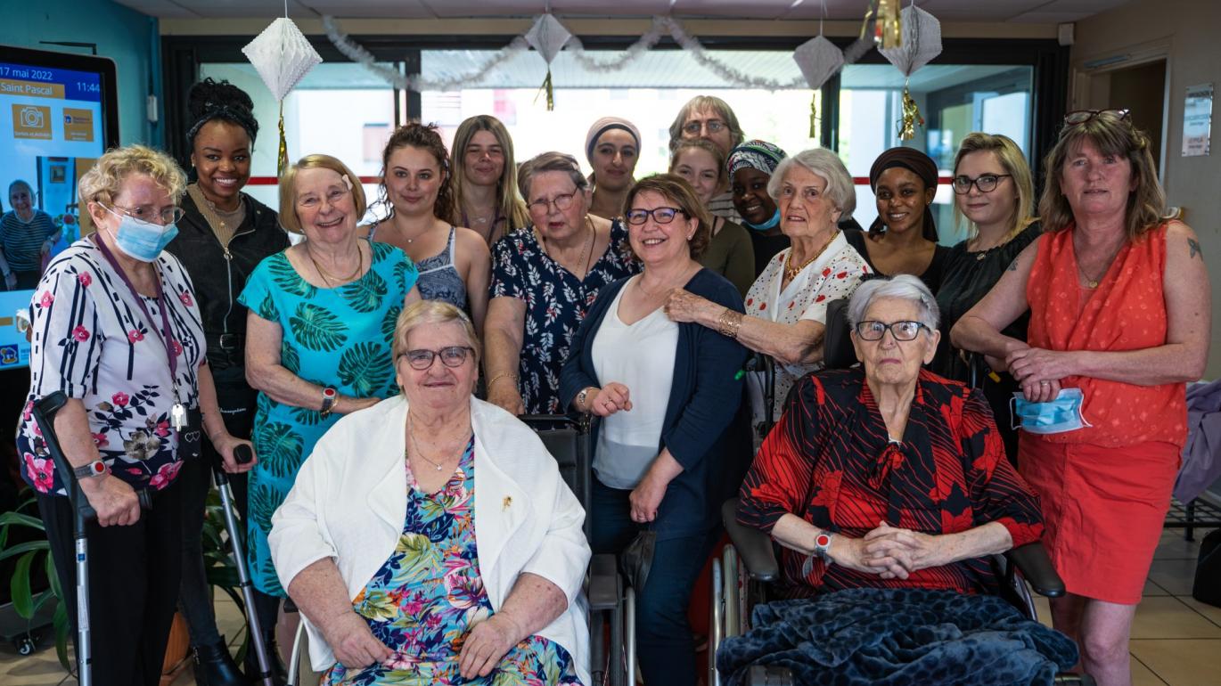 L'accueil de la résidence Les Bois Précieux - Laval